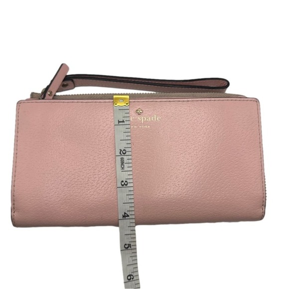Kate Spade New York  Pink Double Zipper Wallet / Wristlet - Picture 7 of 9